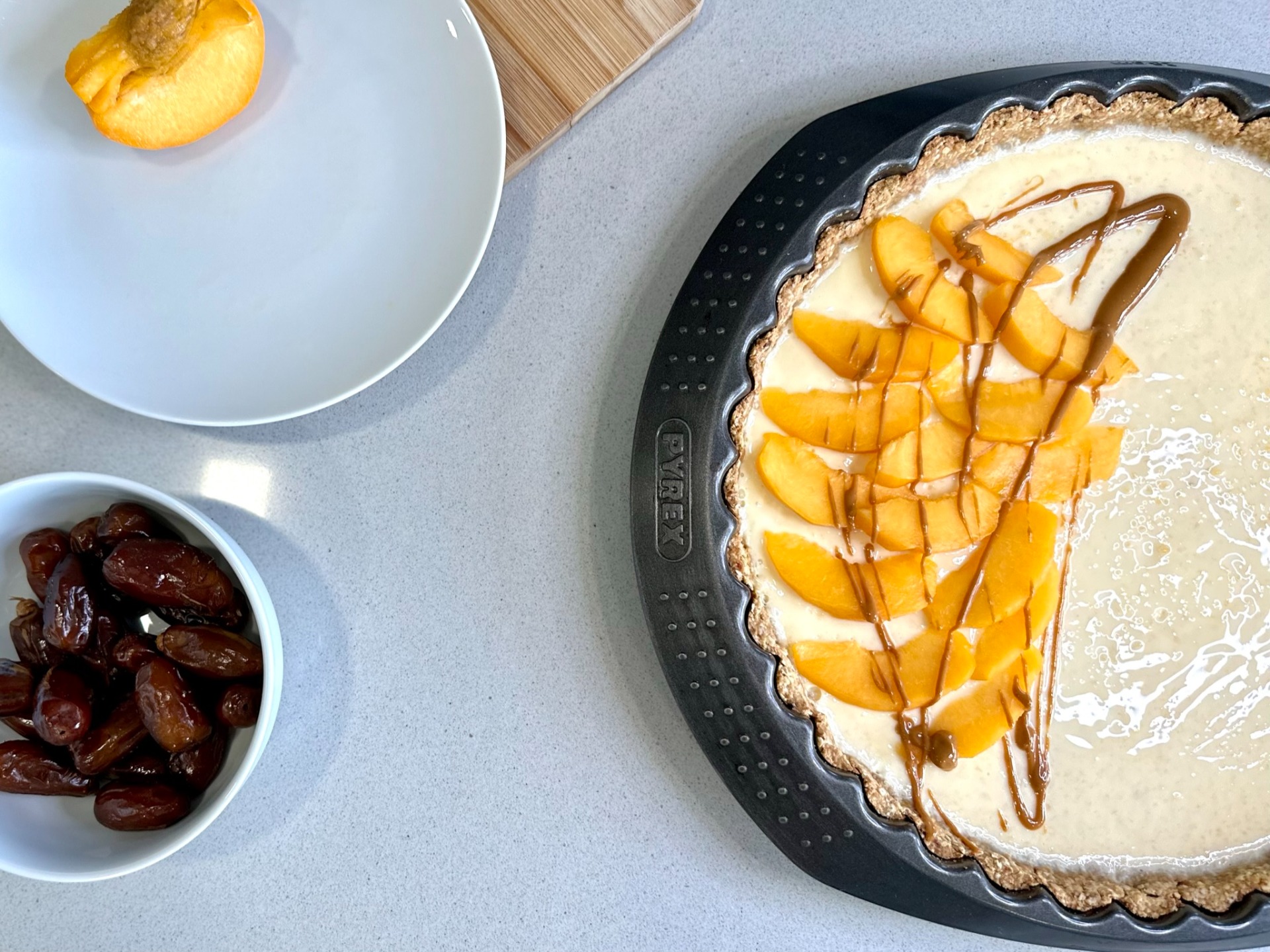 Tarte de pêssego